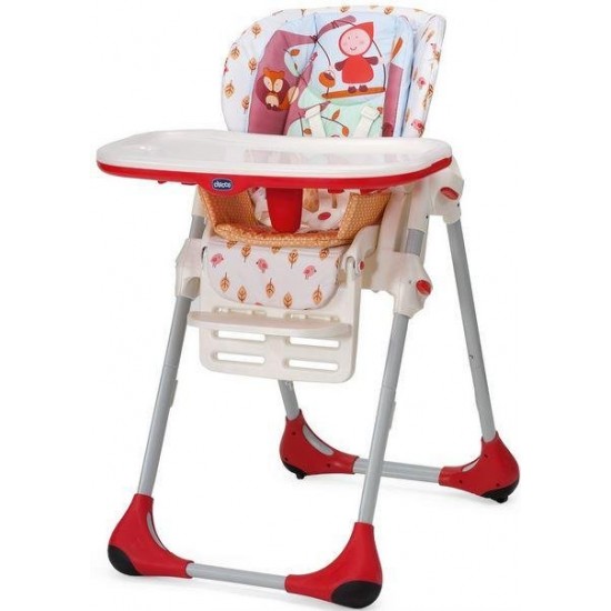 Chicco Polly 2 in 1 Barošanas Krēsls HAPPY LAND Chicco Polly 2 in 1 Barošanas Krēsls HAPPY LAND